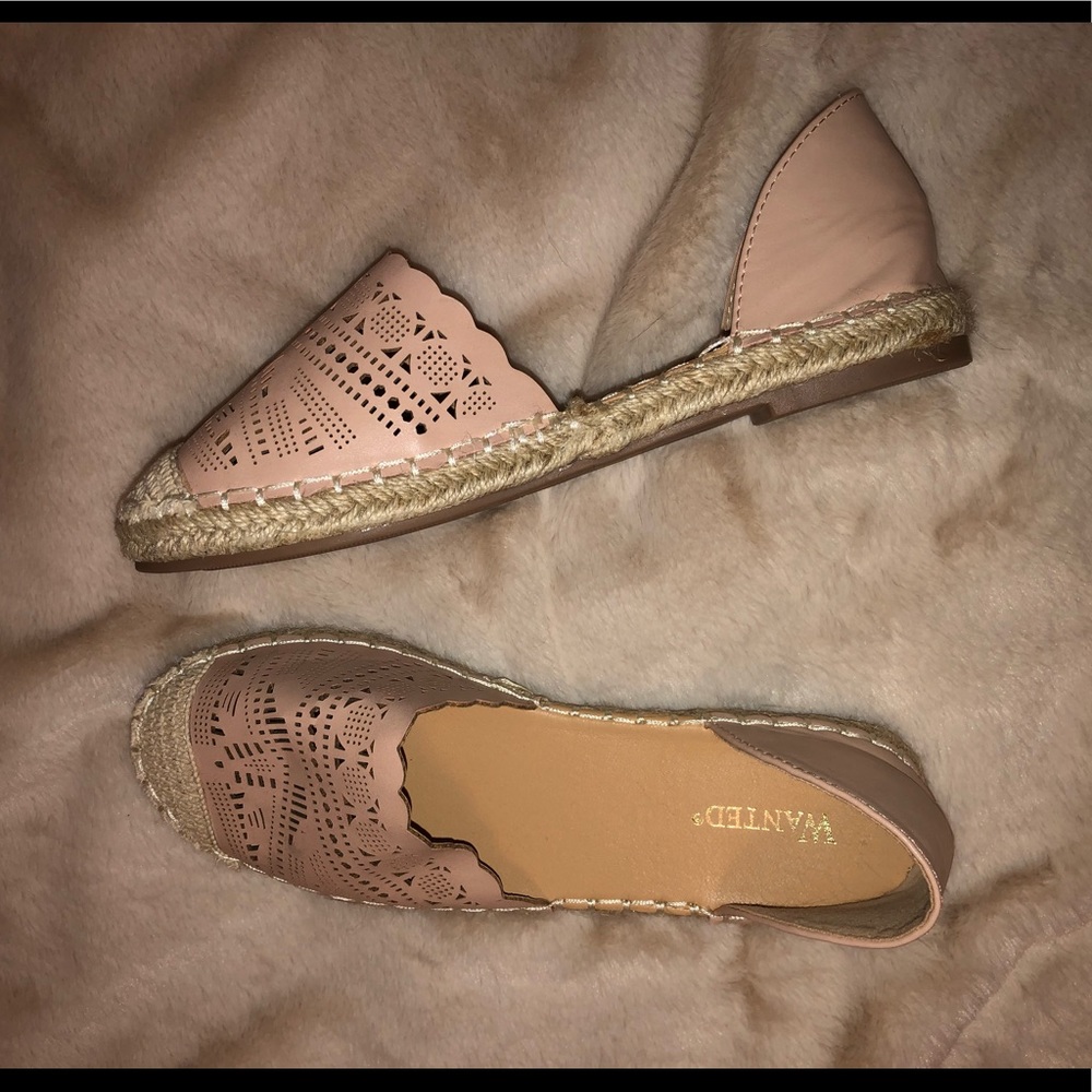 light pink sandals
